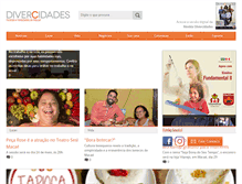 Tablet Screenshot of divercidades.com